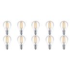 PHILIPS - LED Lamp 10 Pack - CorePro Luster 827 P45 CL - E14, Ophalen of Verzenden, Nieuw, E14 (klein), Led-lamp