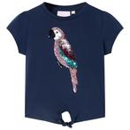 vidaXL Kindershirt 140 marineblauw, Kinderen en Baby's, Verzenden, Nieuw