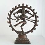 Beeldje, Shiva Nataraja - 22 cm - Brons, Metaal, Antiek en Kunst