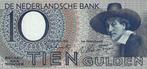 Bankbiljet 10 Gulden 1943 I Staalmeester Zeer Fraai, Verzenden