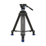 Benro A673TM Dual-Tube Aluminium Videostatief met S8PRO, Verzenden, Gebruikt