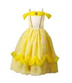 Prinsessenjurk - Luxe prinses Belle jurk, Kinderen en Baby's, Carnavalskleding en Verkleedspullen, Nieuw, Ophalen of Verzenden