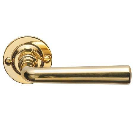 Deurkruk / Deurklink Timeless 1925GRR50 Messing ongelakt, Doe-het-zelf en Verbouw, Hang- en Sluitwerk, Nieuw, Ophalen of Verzenden