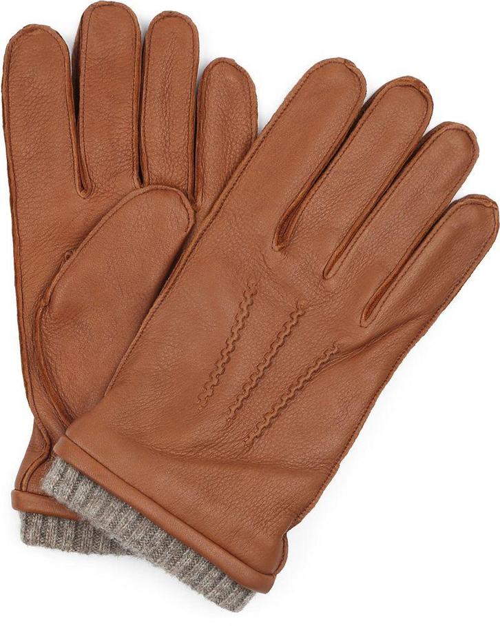Suitable Handschoen Leer Camel maat 8.5 Heren, Kleding | Heren, Mutsen, Sjaals en Handschoenen, Nieuw, Verzenden
