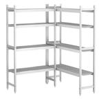 GGM Gastro | Aluminium stellingset - L-vorm - |, Verzenden, Nieuw in verpakking