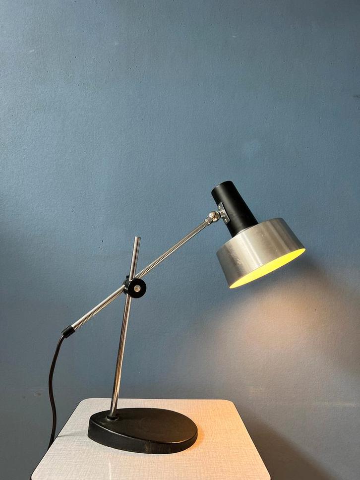 Mid Century Hala Zeist Adjustable Desk Lamp, Huis en Inrichting, Lampen | Tafellampen, Ophalen of Verzenden