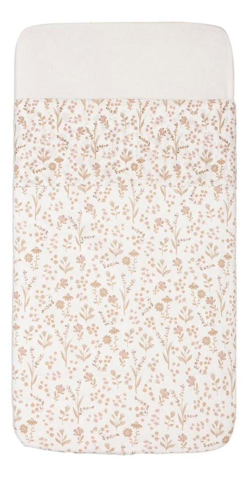 Jollein Bloomy 75 x 100 cm Wieglaken 008-511-68076, Kinderen en Baby's, Dekens, Slaapzakjes en Inbakerproducten, Nieuw, Verzenden