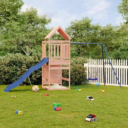 vidaXL Speelhuis massief douglashout, Kinderen en Baby's, Speelgoed | Buiten | Speeltoestellen, Nieuw, Verzenden
