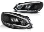 Koplampen VW Golf VI Tube Light LED zwart, Auto-onderdelen, Overige Auto-onderdelen, Ophalen of Verzenden, Nieuw