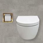 Sani Royal Inbouw Reserve WC Rolhouder RVS Geborsteld Goud, Nieuw