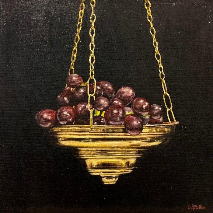 Dawid Czerwiski - The Weight of Temptation, Antiek en Kunst, Kunst | Schilderijen | Klassiek