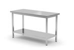 Hendi Werktafels | RVS | Onderschap | 5 Formaten, Zakelijke goederen, Horeca | Meubilair en Inrichting, Verzenden, Nieuw in verpakking