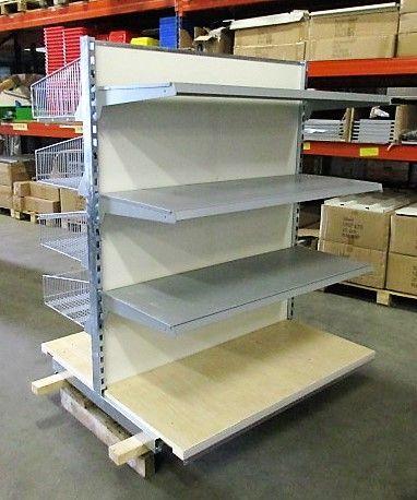 Tego Gondola, Middenstelling 125cm, 32 mtr, Zakelijke goederen, Kantoor en Winkelinrichting | Magazijn, Stelling en Opslag