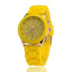 Jelly Horloge voor Dames - Kwarts Uurwerk Silicoon Bandje, Verzenden, Nieuw, Geneva