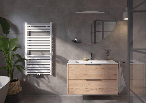 Saqu Handdoekradiator van €228.00 voor €100.58, Doe-het-zelf en Verbouw, Verwarming en Radiatoren, Overige typen, Nieuw, Ophalen of Verzenden