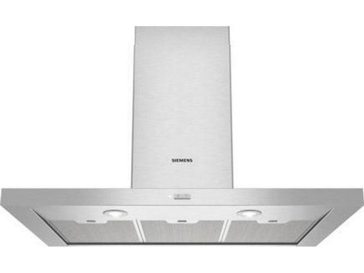 Siemens LC90BA530 - Wandschouwkap 90 cm - motorloos - blok, Witgoed en Apparatuur, Afzuigkappen, Zo goed als nieuw, Verzenden