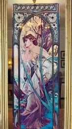Alphonse Mucha (après) - Wandspiegel- Avonddroom (1899) 66