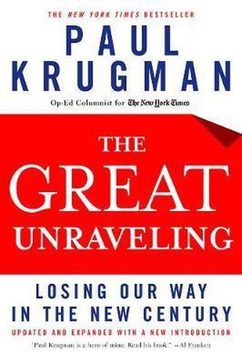 The Great Unraveling, Boeken, Overige Boeken, Ophalen of Verzenden