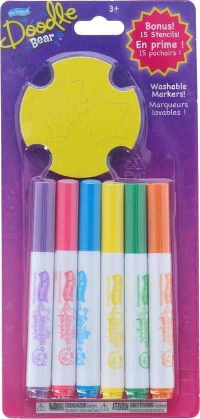 Doodle Bear Stiften Set Uitwasbaar, Kinderen en Baby's, Speelgoed | Overig, Ophalen of Verzenden