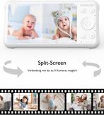 Babyfoon met camera - 1080p Full HD - Wit - Momcozy •, Kinderen en Baby's, Babyfoons, Verzenden, Zo goed als nieuw
