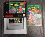 Mr. Do (SNES tweedehands game), Spelcomputers en Games, Games | Nintendo NES, Ophalen of Verzenden, Zo goed als nieuw