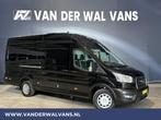 Ford Transit 2.0 TDCI 170pk L4H3 Jumbo Euro6 Airco | Navigat, Auto's, Bestelauto's, Zwart, Nieuw, Ford, Lease