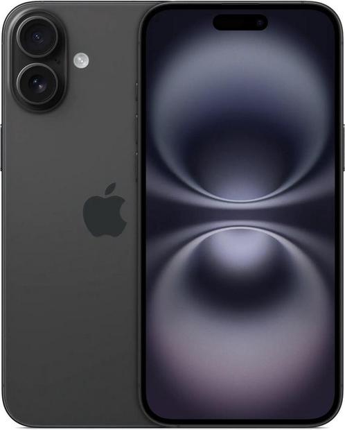Apple iPhone 16 Plus 128GB Zwart Refurbished A-grade, Telecommunicatie, Mobiele telefoons | Apple iPhone, Zonder abonnement, 128 GB