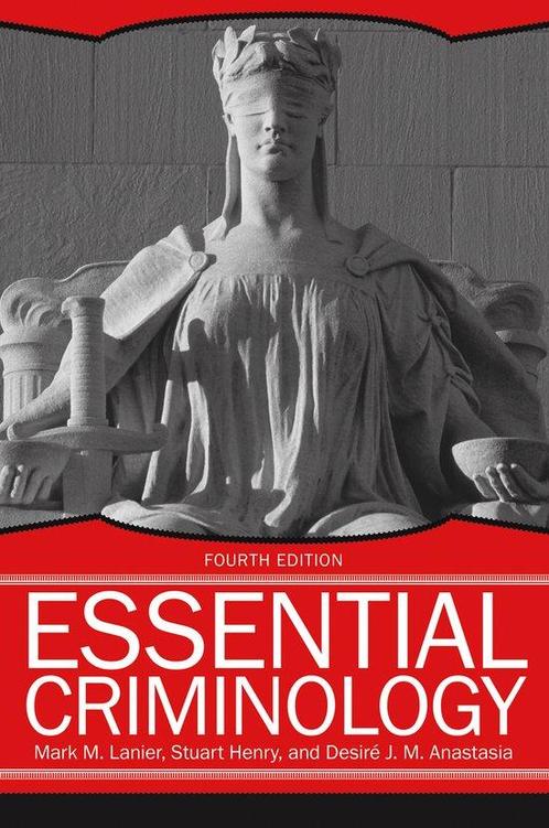 Essential Criminology, 4th Edition 9780813348858, Boeken, Taal | Engels, Zo goed als nieuw, Verzenden