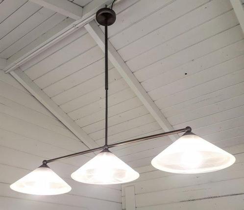 Plafondlamp - In hoogte verstelbare Bibliotheeklamp, Antiek en Kunst, Curiosa en Brocante