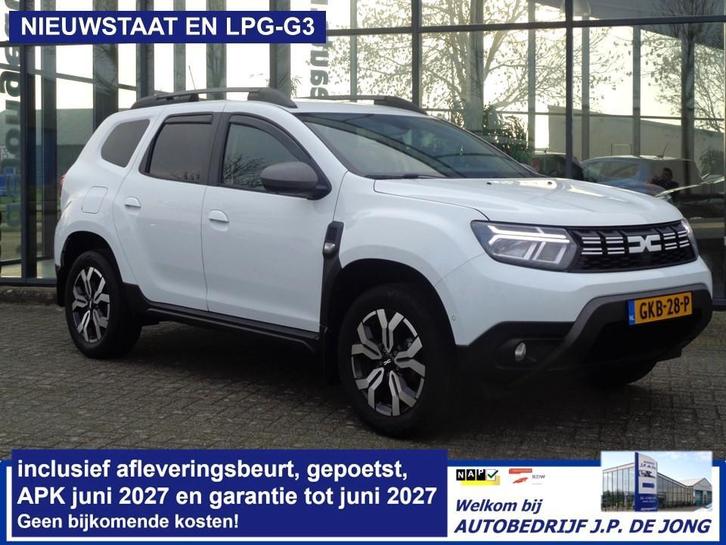 Dacia Duster 1.0 Tce 100pk Journey LPG Trekh LMV Clima Navi, Auto's, Dacia, Origineel Nederlands, Dealer onderhouden, Onderhoudsboekje