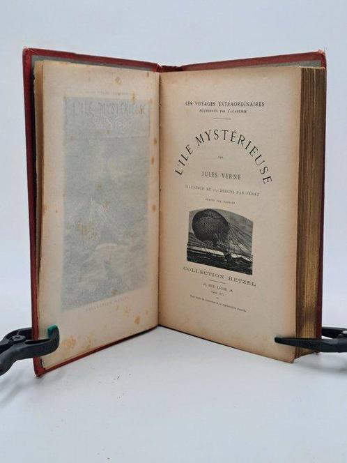Jules Verne / Jules Férat - LÎle mystérieuse - 1903, Antiek en Kunst, Antiek | Boeken en Bijbels