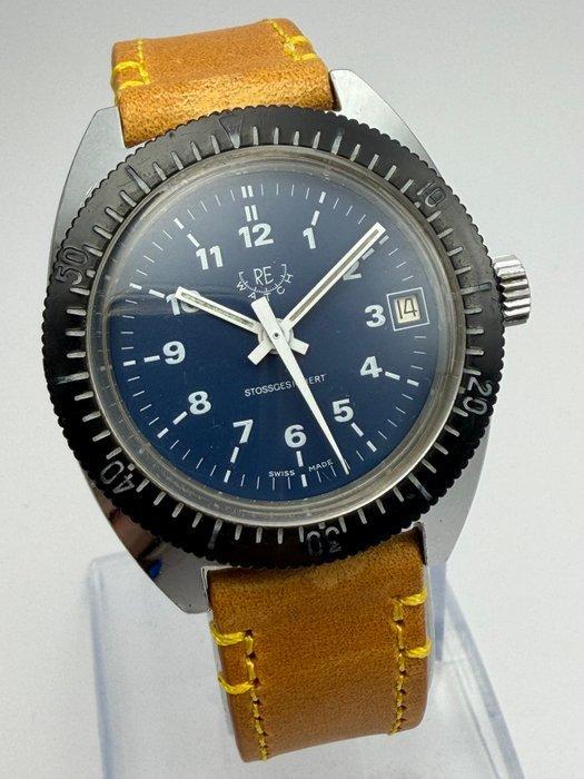 RE Watch - Diver Manual Wind – Rotating Bezel - Zonder, Sieraden, Tassen en Uiterlijk, Horloges | Heren