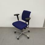 HAG H05 bureaustoel met paarse stof kantoorstoel