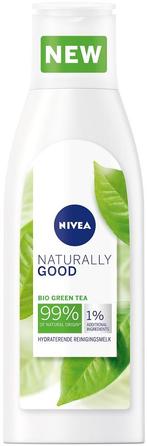NIVEA NATURALLY GOOD REINIGINGSMELK FLACON 200 ML, Verzenden, Nieuw