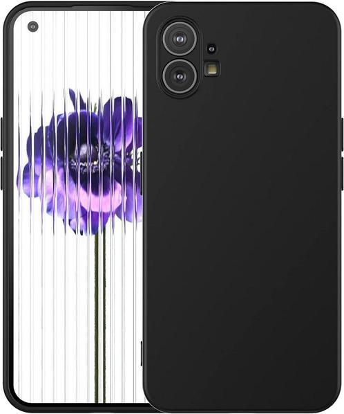 ProGuard Nothing Phone (2) Hoesje Liquid Silicone Zwart, Telecommunicatie, Mobiele telefoons | Hoesjes en Frontjes | Overige merken