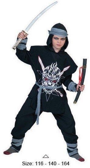 Ninja Zombie 6-delig, Kleding | Heren, Carnavalskleding en Feestkleding, Nieuw, Ophalen of Verzenden