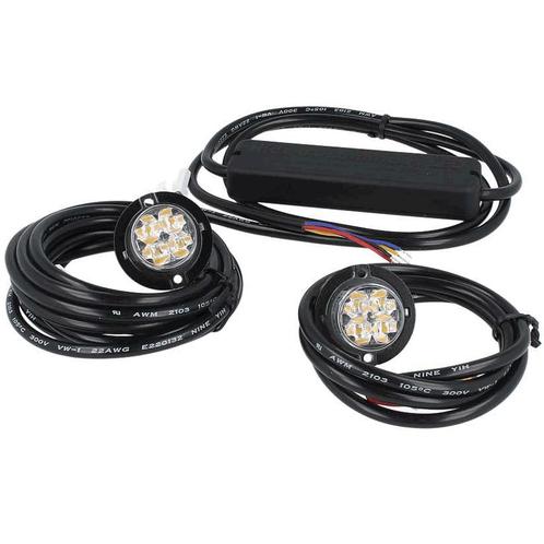 Allround signal Optimus LED inbouw/opbouw flitser set BLAUW, Auto-onderdelen, Verlichting, Nieuw, Ophalen of Verzenden