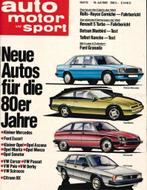 1980 AUTO MOTOR UND SPORT 15 DUITS, Nieuw, Author