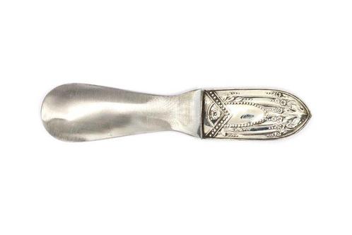 Figuur - Shoehorn. - .925 zilver, Antiek en Kunst, Antiek | Goud en Zilver