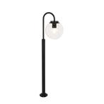 Moderne lantaarn zwart met helder glas 104 cm IP44 - Sfera, Nieuw, Minder dan 50 watt