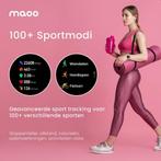 2dekans | Maoo Ventura AMOLED Smartwatch Dames – RVS & 4, Ophalen of Verzenden, Zo goed als nieuw