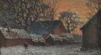 (Jan/van) Goossens (XIX-XX) - Rural winter landcscape