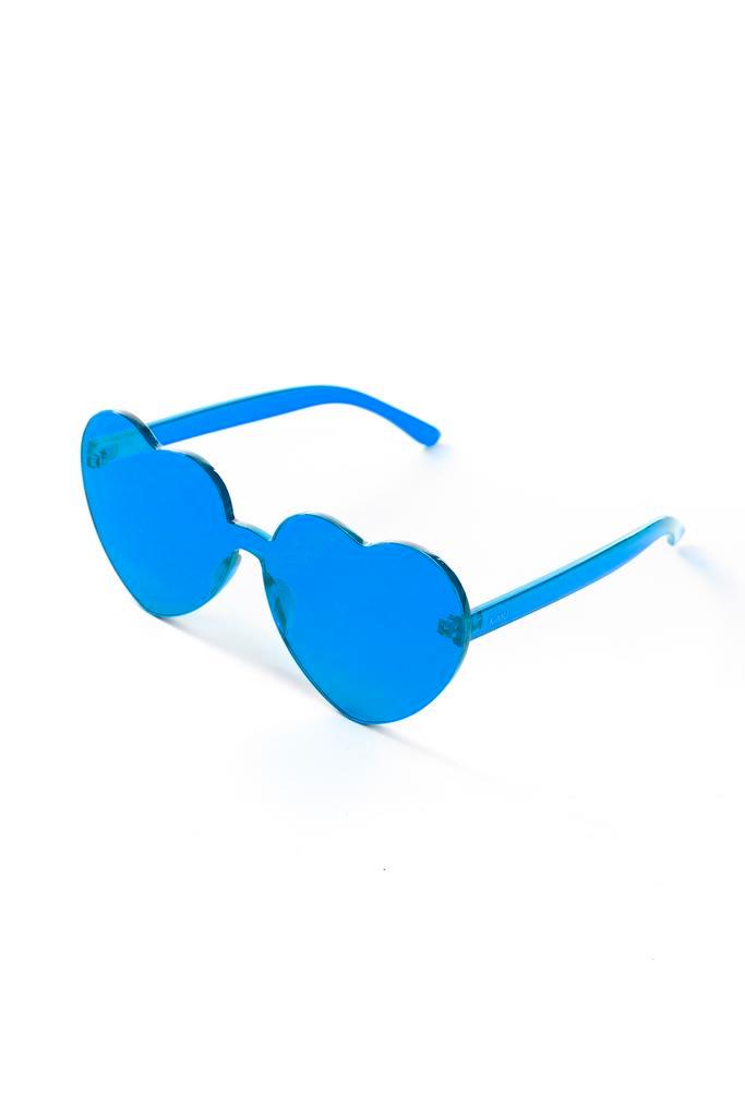 Hartjes Zonnebril Blauw Groot Blauwe Glazen Grote Zonnebril, Sieraden, Tassen en Uiterlijk, Zonnebrillen en Brillen | Dames, Blauw