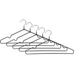 Benson Metalen kledinghangers - anti-slip coating - set v..., Huis en Inrichting, Woonaccessoires | Kapstokken, Ophalen of Verzenden