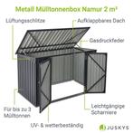 Opbergschuur / containerberging - 3 containers - Metaal, Tuin en Terras, Verzenden, Nieuw