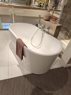 Showmodel vrijstaand bad 155x80cm wit + grohe kraan 0018, Doe-het-zelf en Verbouw, Sanitair, Ophalen, Nieuw, Bad