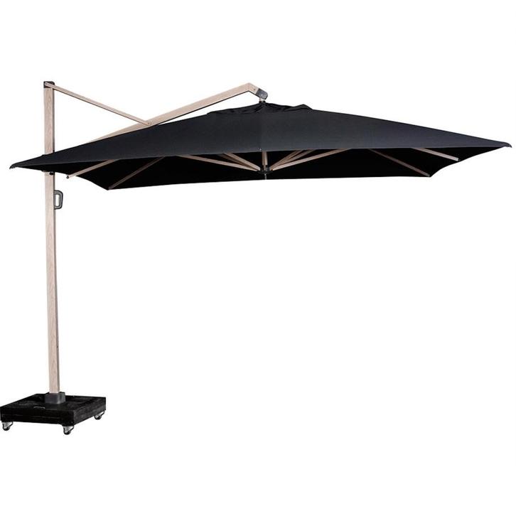 Icon zweefparasol 400x300 cm oak mast faded black, Tuin en Terras, Parasols, Nieuw, Ophalen of Verzenden
