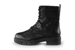 Cafe Moda Veterboots in maat 40 Zwart | 10% extra korting, Kleding | Dames, Schoenen, Verzenden, Zwart, Cafe Moda, Overige typen