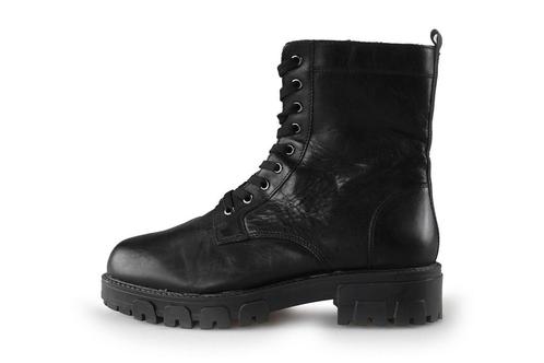 Cafe Moda Veterboots in maat 40 Zwart | 10% extra korting, Kleding | Dames, Schoenen, Zwart, Zo goed als nieuw, Overige typen