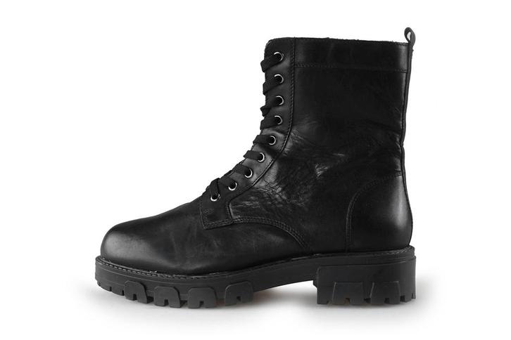 Cafe Moda Veterboots in maat 40 Zwart | 10% korting, Kleding | Dames, Schoenen, Zwart, Zo goed als nieuw, Overige typen, Verzenden